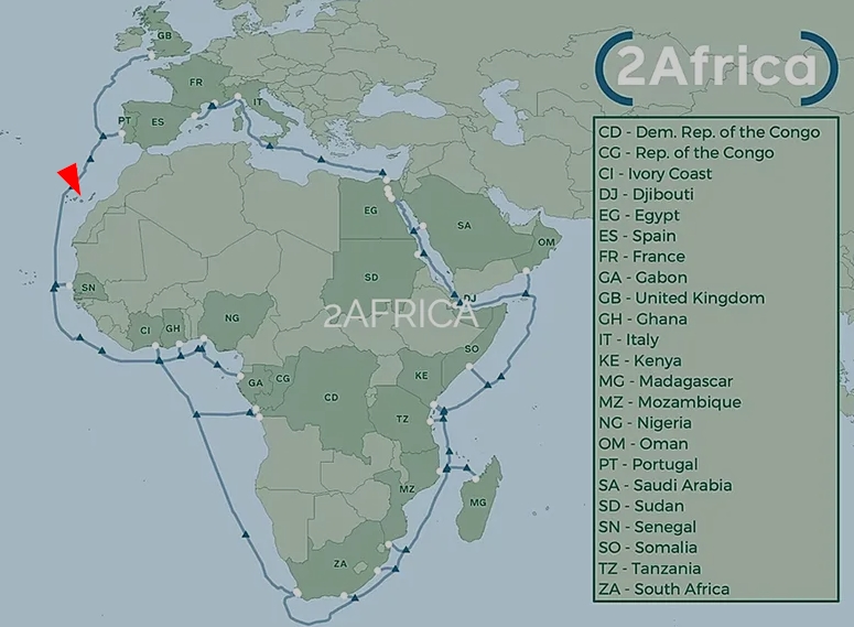 Le Canarie si integrano nel sistema di connettività internet più lungo del mondo attraverso cavi sottomarini